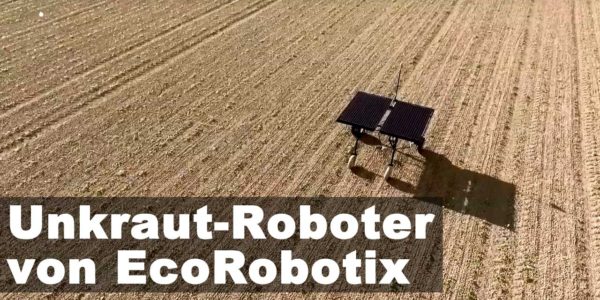Unkrautroboter von EcoRobotix